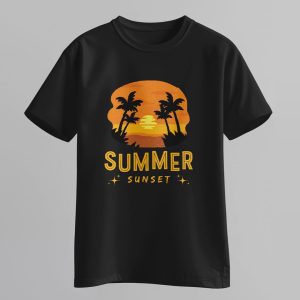 Áo Thun Summer Sunset – Vibe Nhiệt Đới Rực Rỡ - Summer Energy