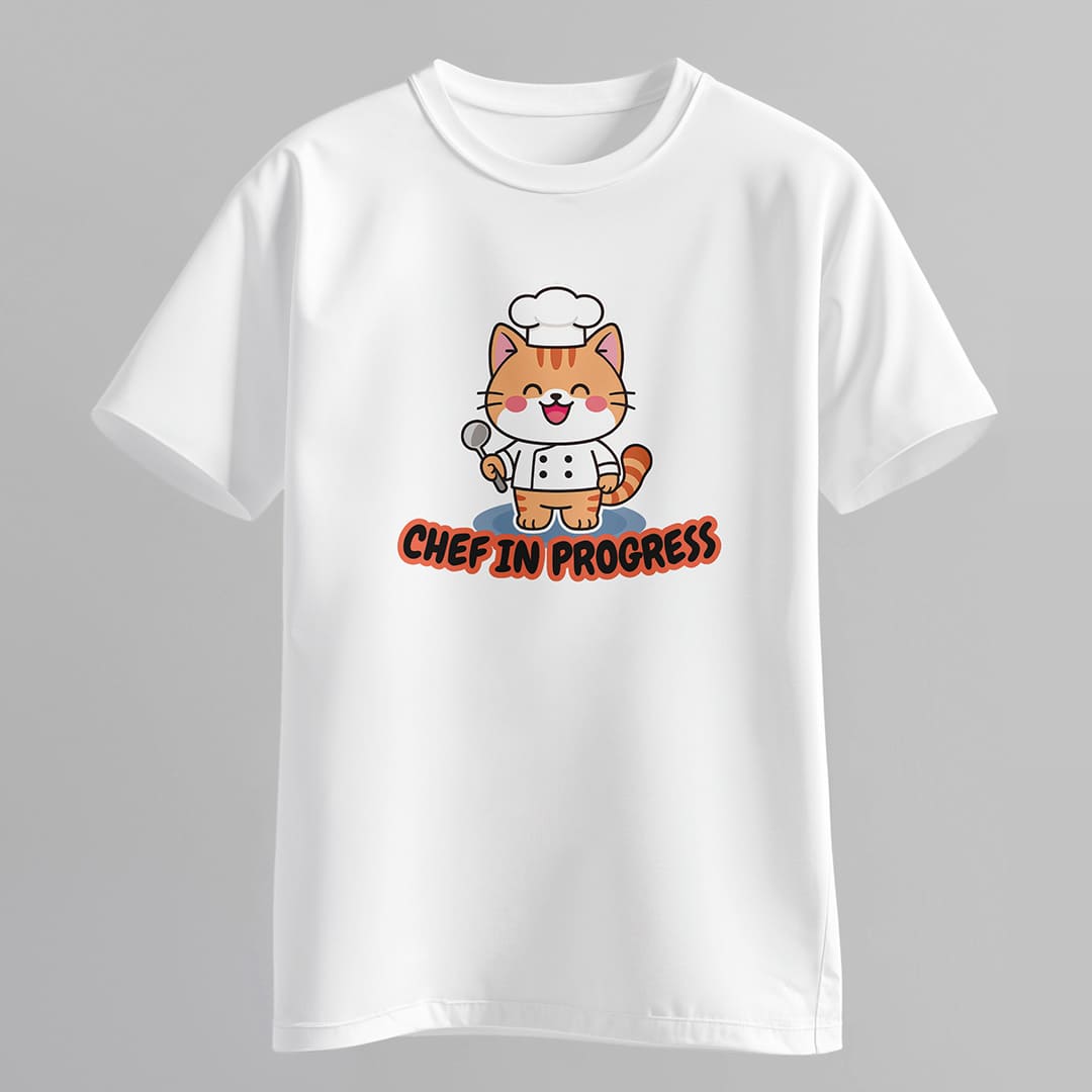 Áo Thun Mèo Đầu Bếp Đáng Yêu-Cute Jobs Colletion