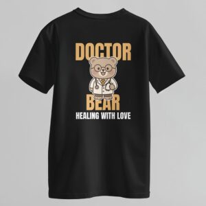 Áo thun gấu bác sĩ Doctor Bear – Healing with Love- Cute Jobs Colletion
