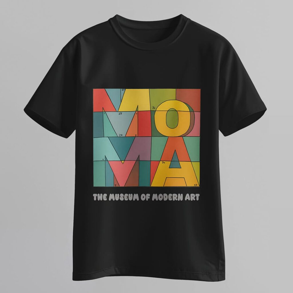 MOMA Blocks – Áo Thun Nghệ Thuật Hình Khối Hiện Đại - MoMA Inspired