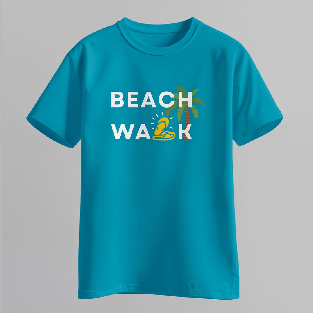 Beach Walk – Áo Thun Hè Mát Lạnh rất Chill- Pop Art - Minimal Summer