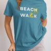 Beach Walk – Áo Thun Hè Mát Lạnh rất Chill- Pop Art - Minimal Summer
